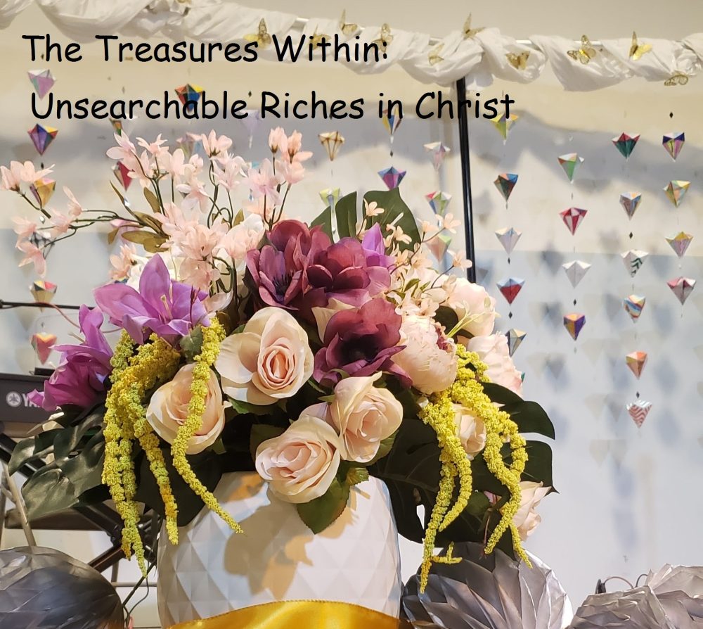Women’s Weekend 2025 The Treasures Within: Unsearchable Riches in Christ by Feda Rawlings